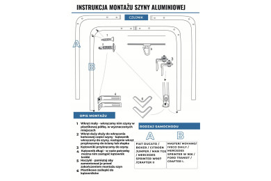 Szyny Opel Movano Szyny Opel Movano