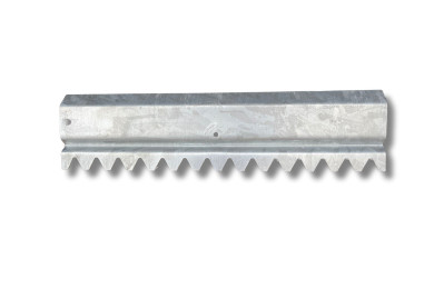 Listwa grabie metalowe zgarniające do betonu ziemi piasku