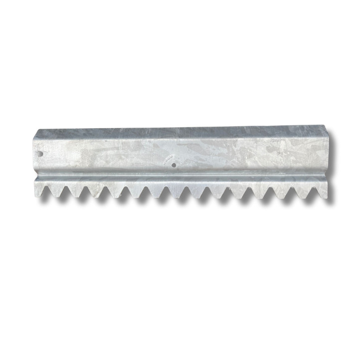 Listwa grabie metalowe zgarniające do betonu ziemi piasku