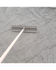 Listwa grabie metalowe zgarniające do betonu ziemi piasku